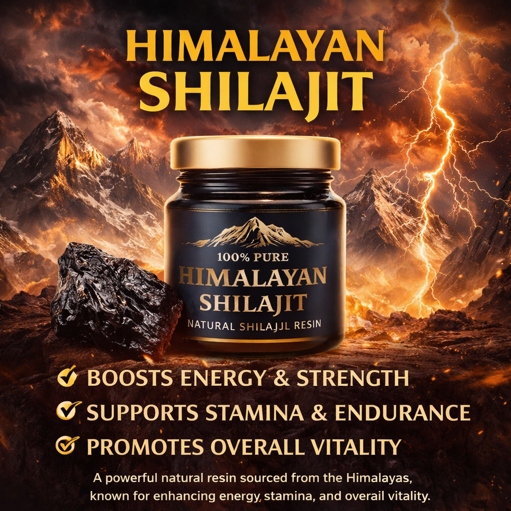 Himalayan Shilajit - Salajeet - Power Booster - 20 GM Pack